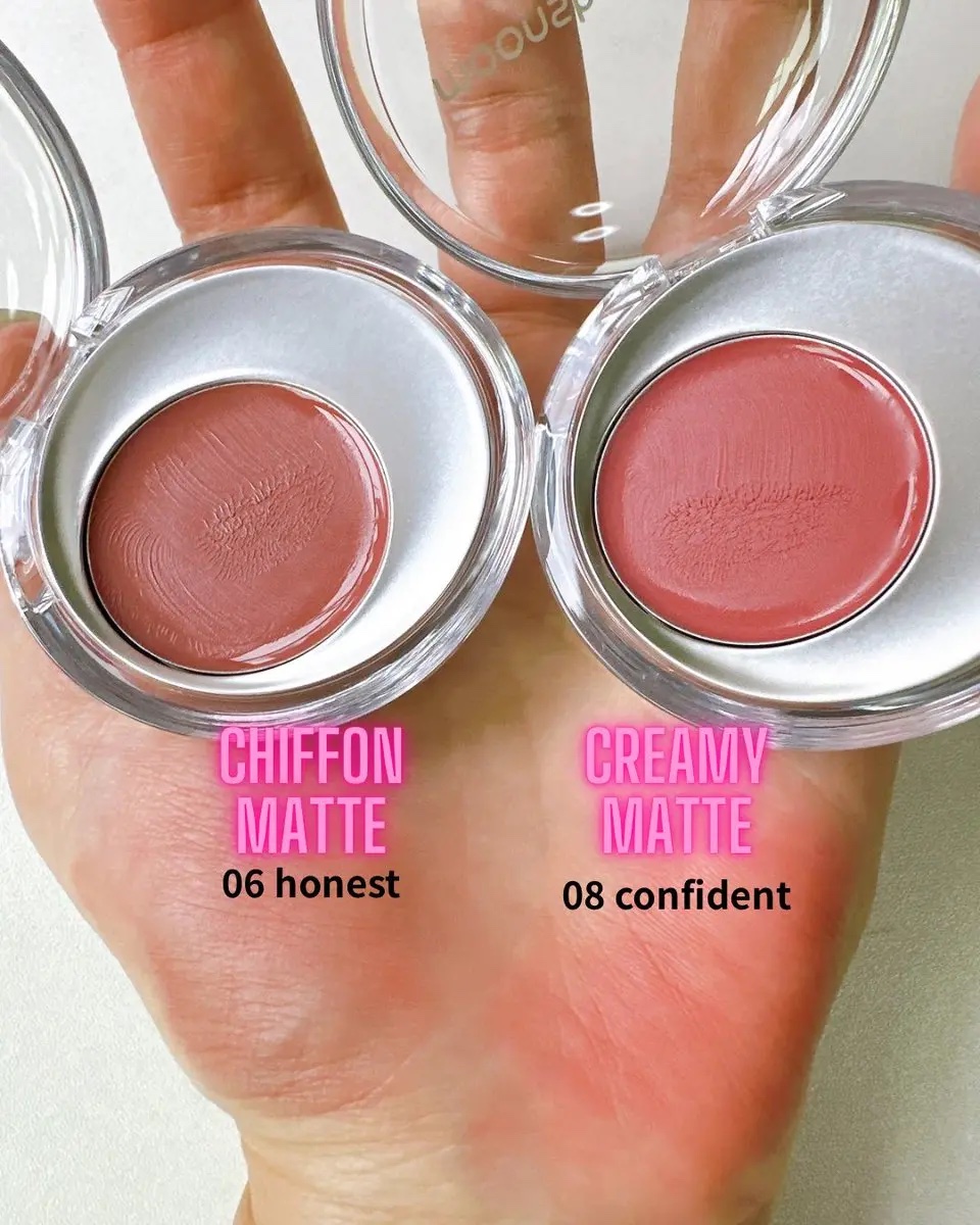 メルティングムードリップ&チーク/moonshot/ジェル・クリームチークを使ったクチコミ（3枚目）