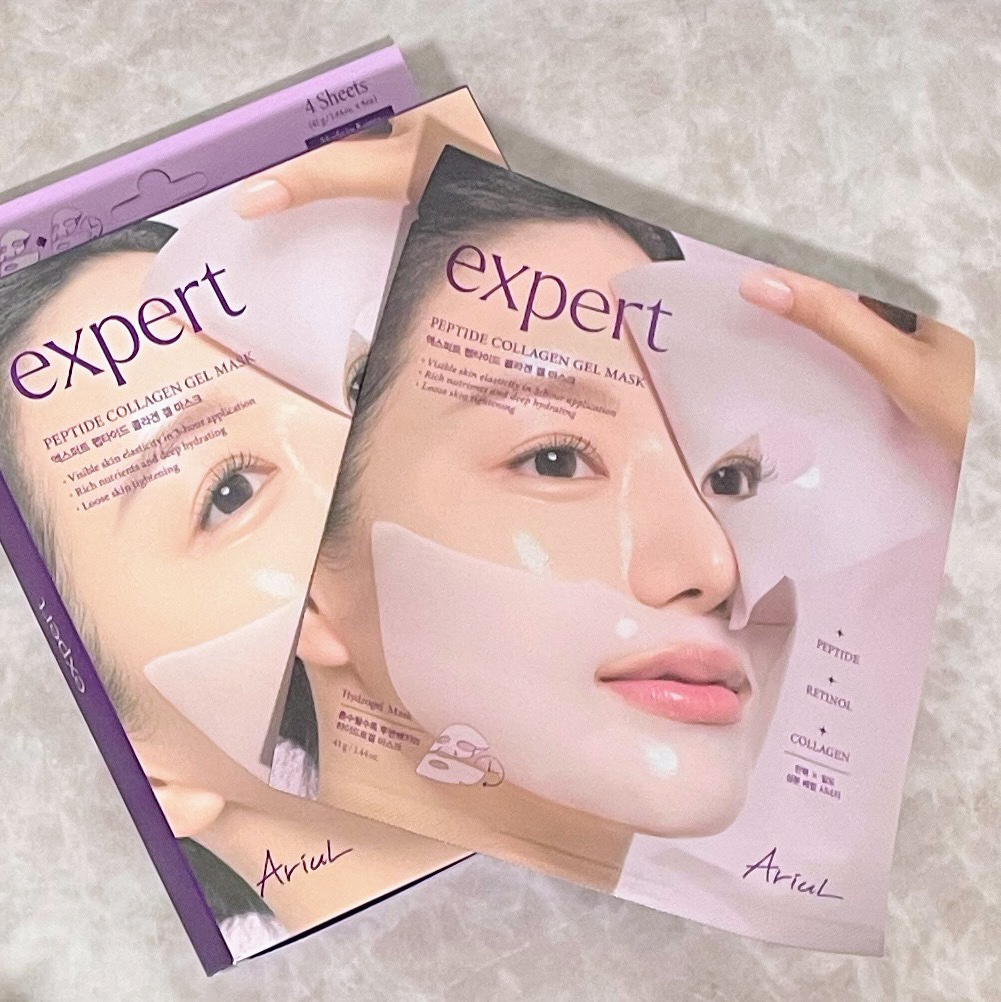 アリウル エキスパート ペプチドコラーゲンゲルマスク/Ariul/シートマスク・パックを使ったクチコミ（2枚目）