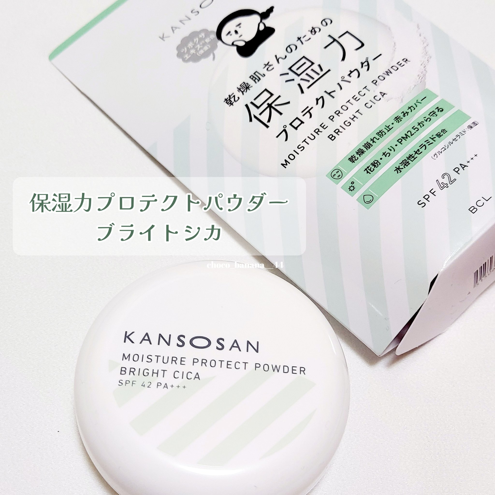 保湿力プロテクトパウダー ブライトシカ/乾燥さん/プレストパウダーを使ったクチコミ（3枚目）