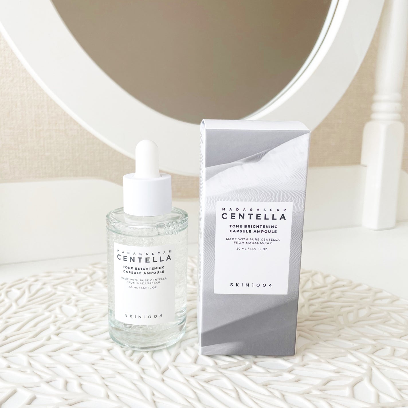 トーンブライトニング カプセルアンプル/SKIN1004/美容液を使ったクチコミ(1枚目)