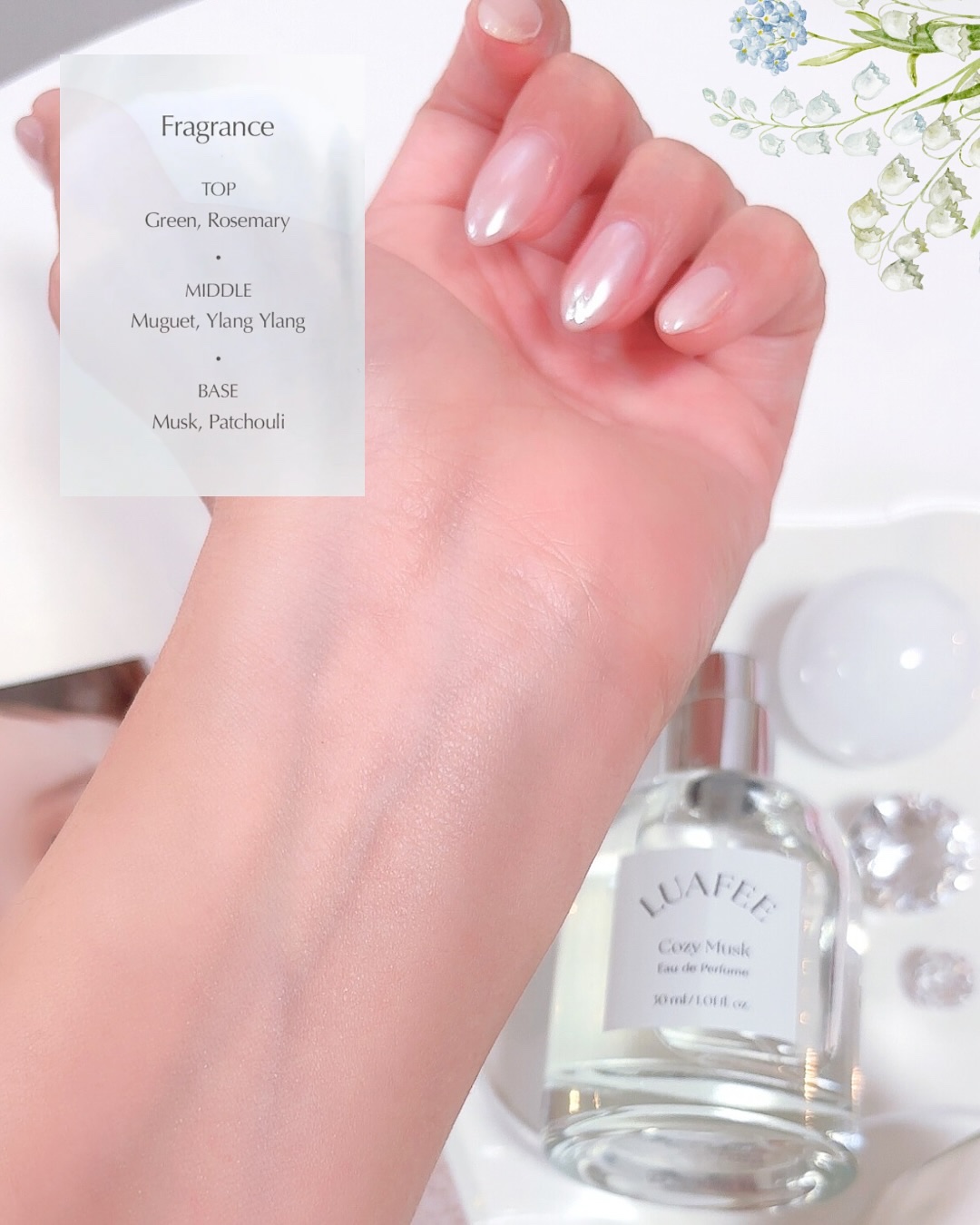 ルアペ コージームスク オードパルファム/LUAFEE/香水(その他)を使ったクチコミ（3枚目）