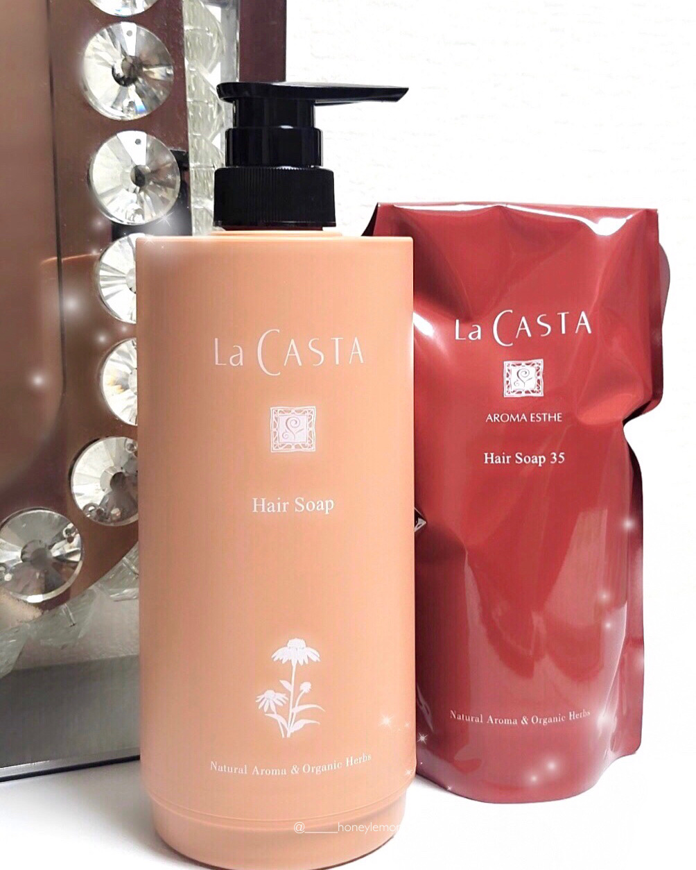 アロマエステ ヘアソープ／ヘアマスク35/ラ・カスタ/市販シャンプーを使ったクチコミ（1枚目）