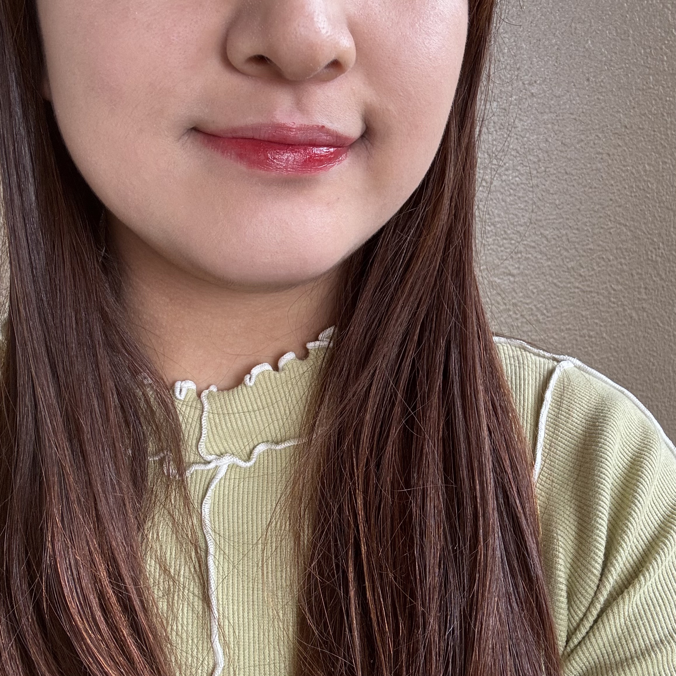 ポッピングバルーンティント 507 プレイフル/Laka/リップティントを使ったクチコミ（2枚目）