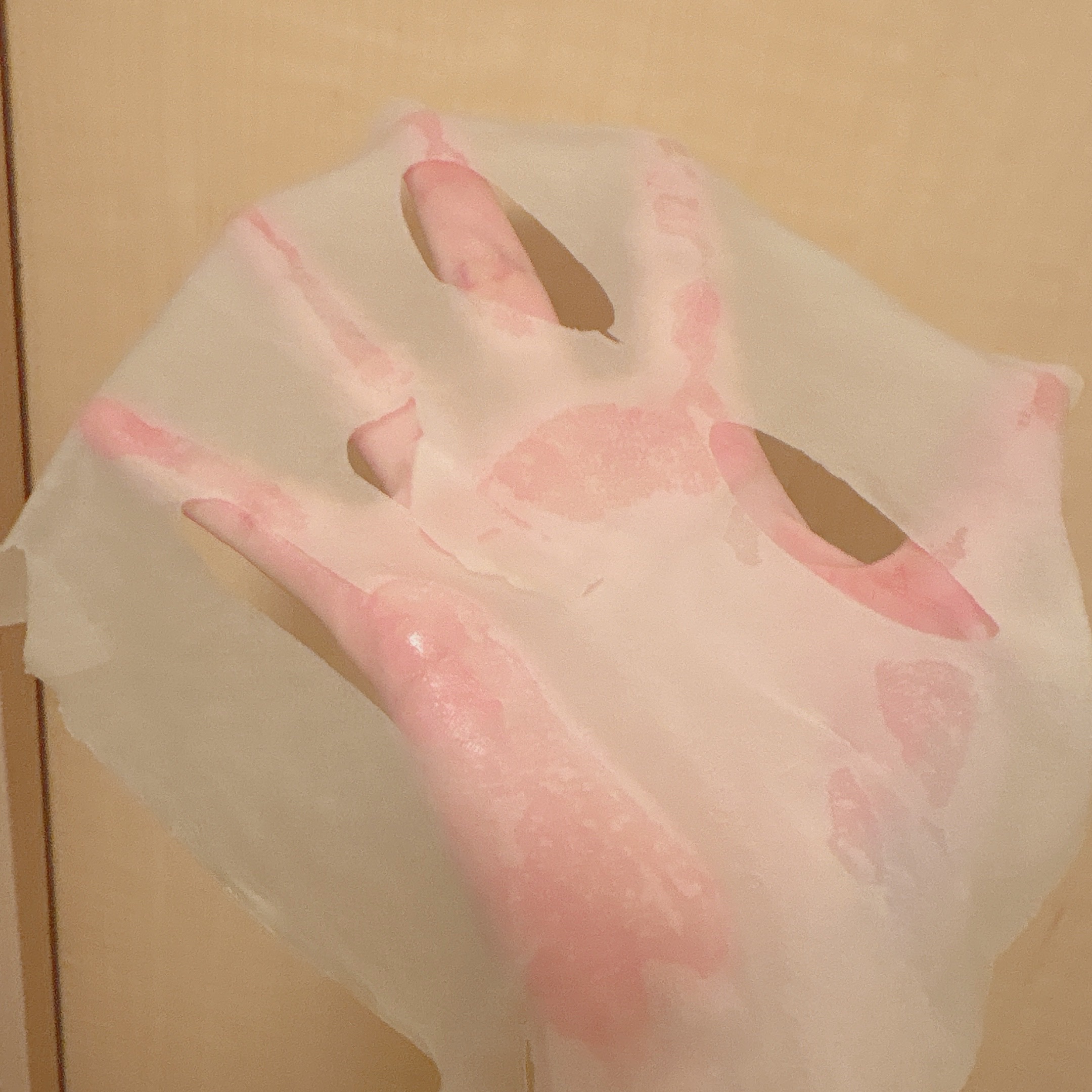 ビタミンC誘導体配合集中導入シートマスク/unlabel/シートマスク・パックを使ったクチコミ（2枚目）