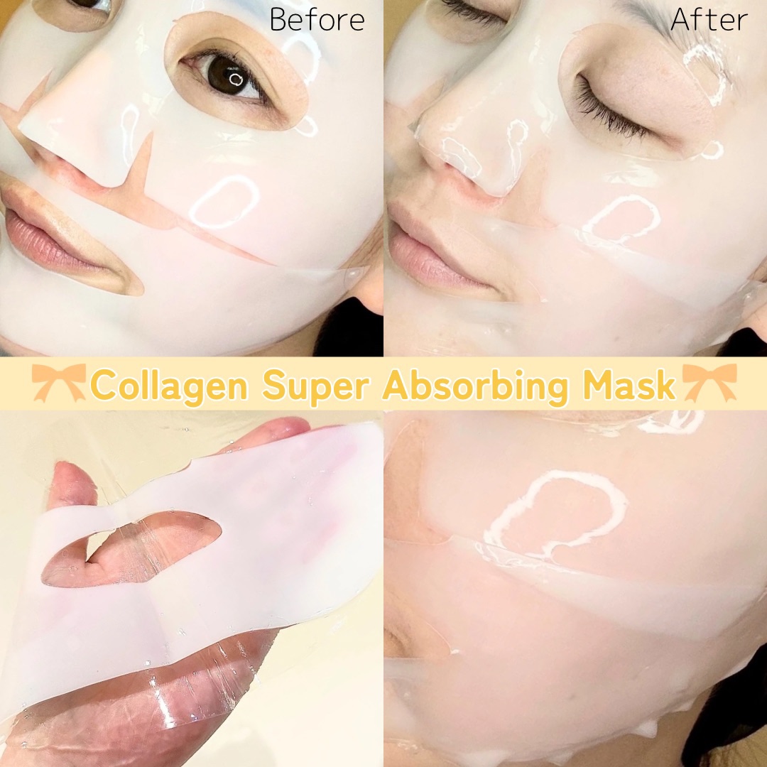 コラーゲンスーパーアブソービングマスク/Milk Touch/シートマスク・パックを使ったクチコミ（2枚目）