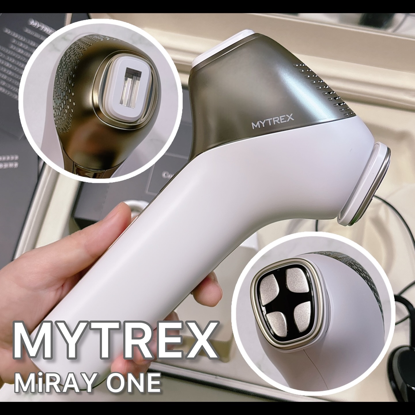 MiRAY ONE/MYTREX/美顔器・マッサージを使ったクチコミ（1枚目）