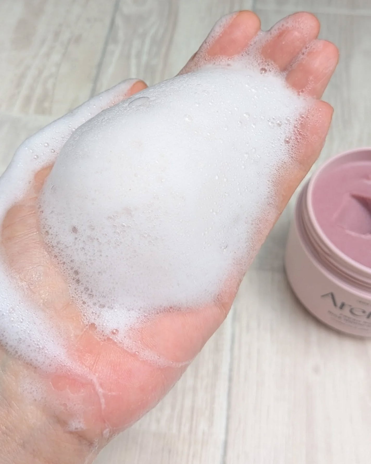 アレンシアフレッシュもちソープ「ロイヤルローズヒップ」/アレンシア/その他洗顔料を使ったクチコミ(6枚目)