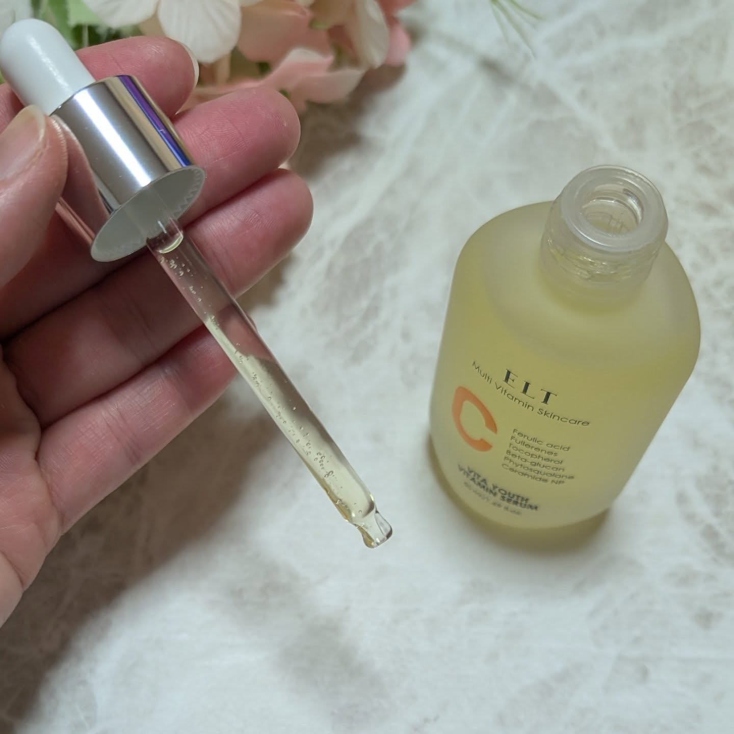 ビタユース マルチビタミンウォーターフルデュアルパッド/ELT COSMETICS/トナーパッドを使ったクチコミ（3枚目）