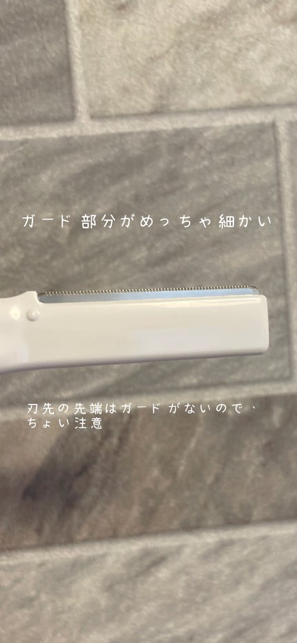 miness bi-hada ompa L/貝印/シェーバーを使ったクチコミ(4枚目)
