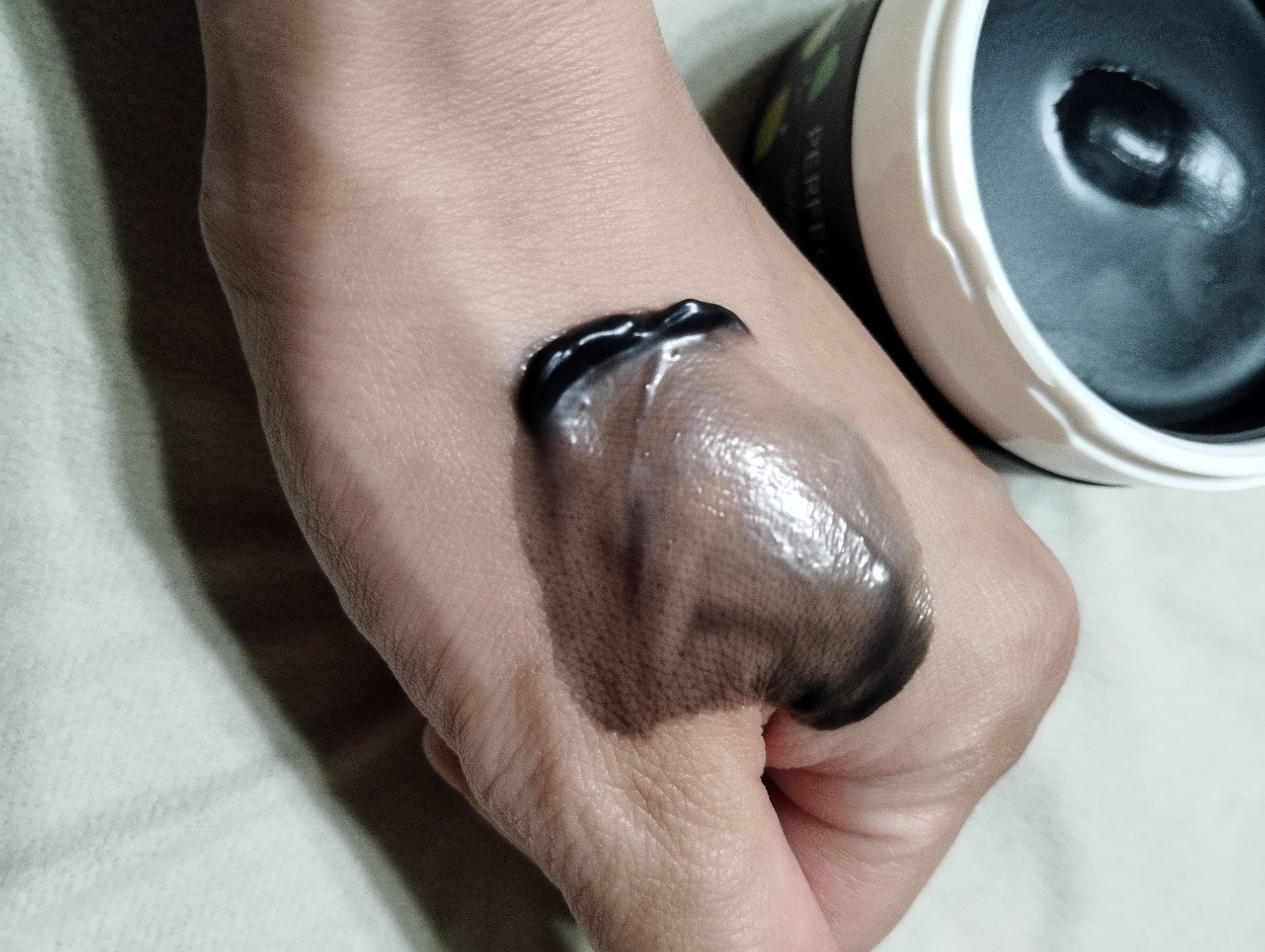 スムースクレンジングバーム ディープブラック GL+/PERFECT ONE  FOCUS/クレンジングバームを使ったクチコミ（2枚目）