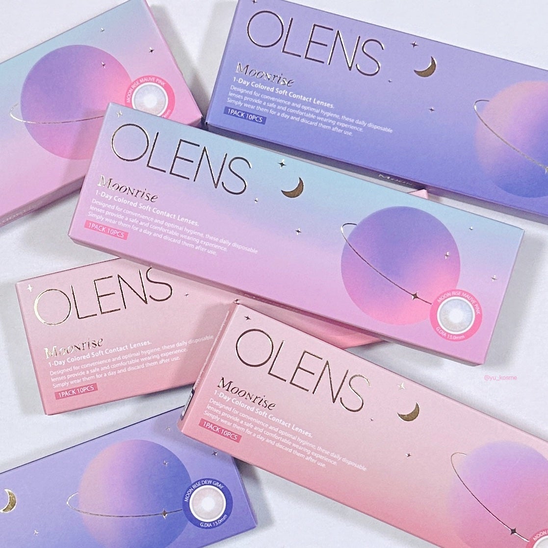 Moonrise 1day/OLENS/ワンデー(1DAY)カラコンを使ったクチコミ(7枚目)