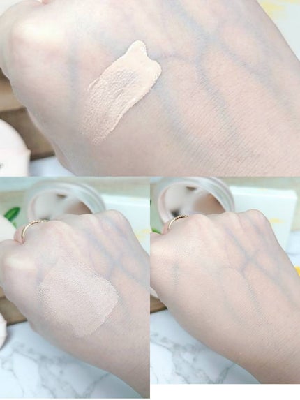 インクラスティングクッションファンデーション/THE FACE SHOP/クッションファンデーションを使ったクチコミ(5枚目)