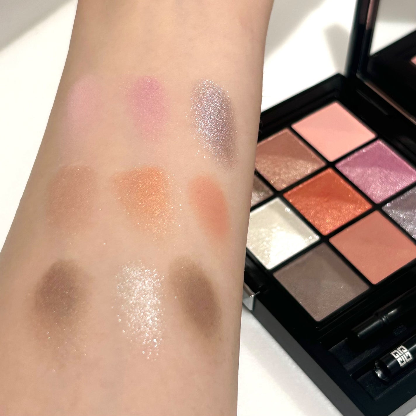 ル・ヌフ・ジバンシイ/GIVENCHY/アイシャドウパレットを使ったクチコミ(3枚目)