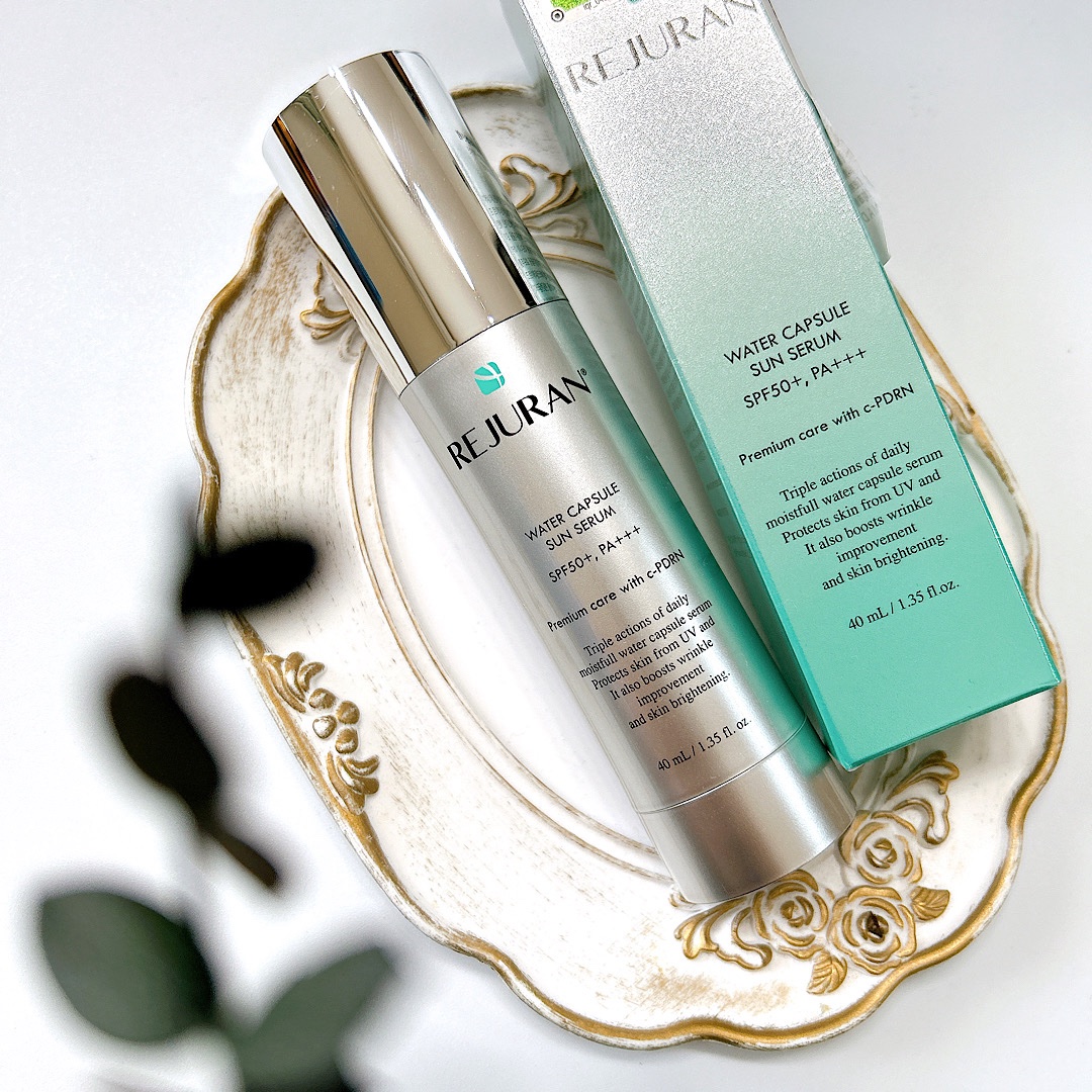 REJURAN ウォーターカプセルUV日焼け止めセラム SPF50+ PA+++ 40ml/REJURAN COSMETICS/日焼け止め・UVケアを使ったクチコミ（1枚目）