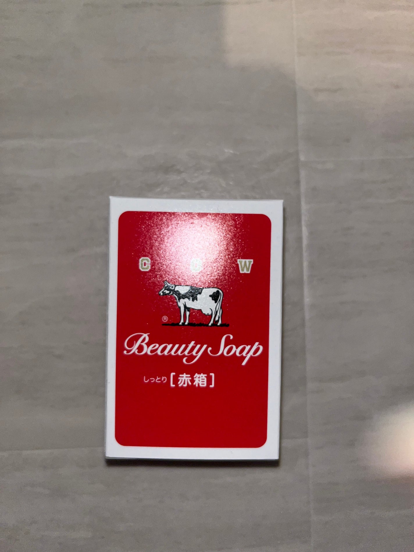 赤箱 (しっとり)/カウブランド/洗顔石鹸を使ったクチコミ(1枚目)