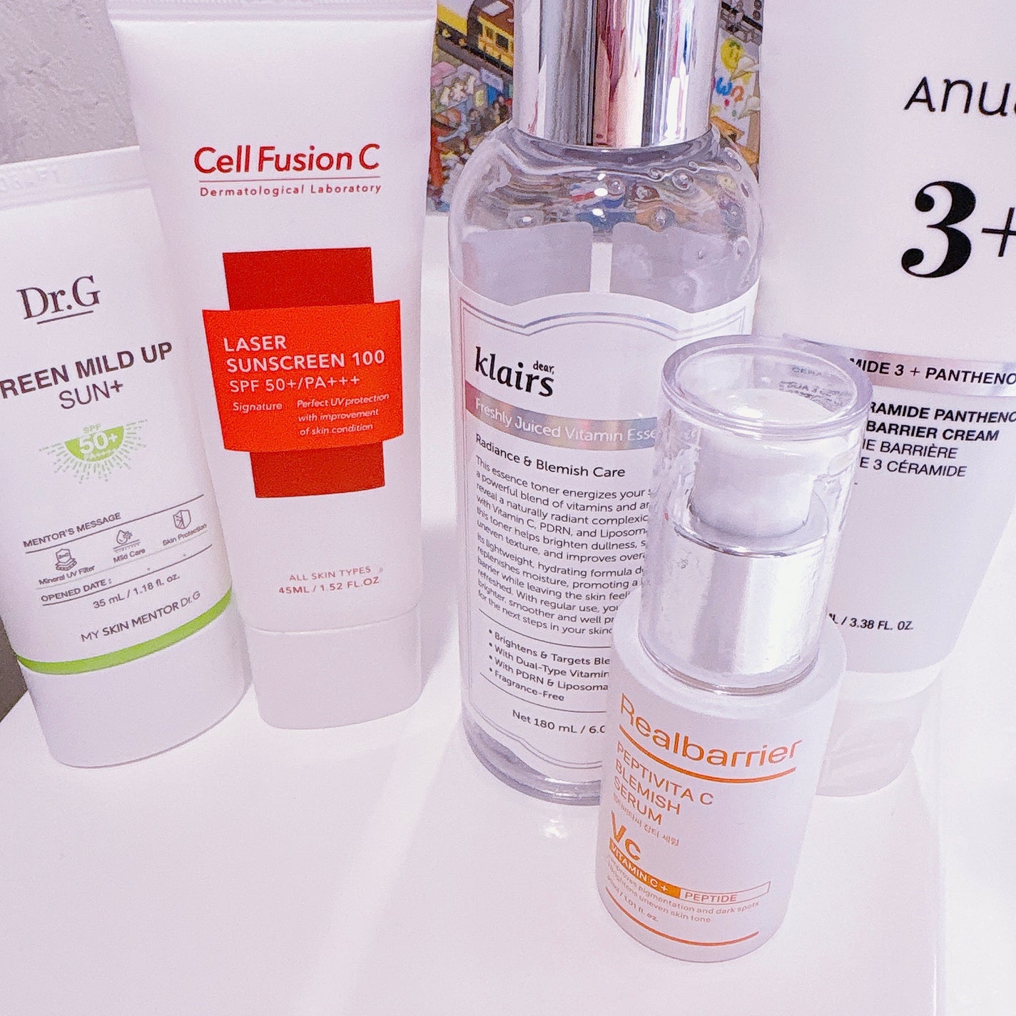 グリーンマイルドアップサンプラス/Dr.G/日焼け止めクリームを使ったクチコミ(1枚目)