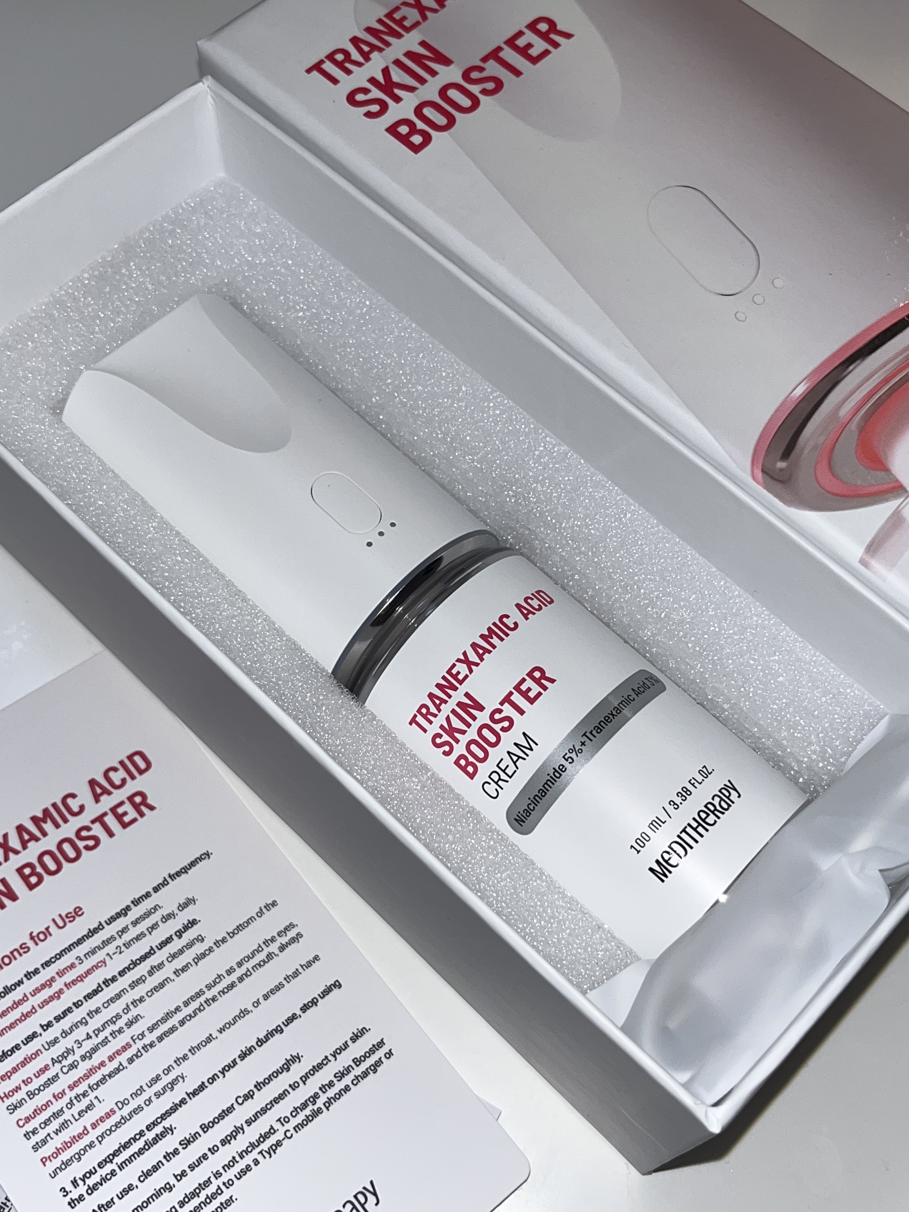 トラネキサム酸スキンブースタークリーム/MEDITHERAPY/フェイスクリームを使ったクチコミ（1枚目）