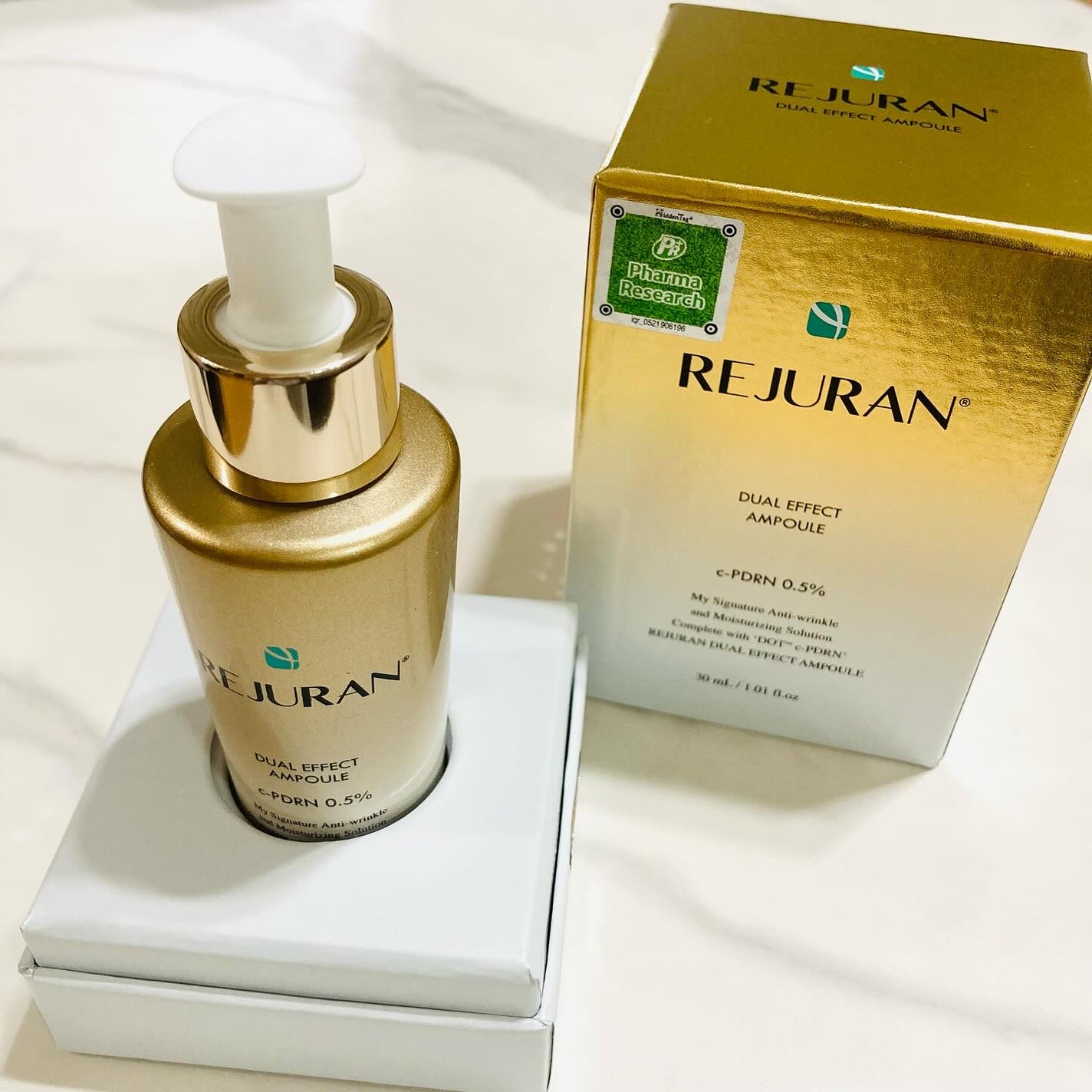 REJURAN デュアルエフェクトアンプル 30ml/REJURAN COSMETICS/美容液を使ったクチコミ(5枚目)