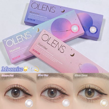 Moonrise 1day/OLENS/ワンデー(1DAY)カラコンを使ったクチコミ(1枚目)