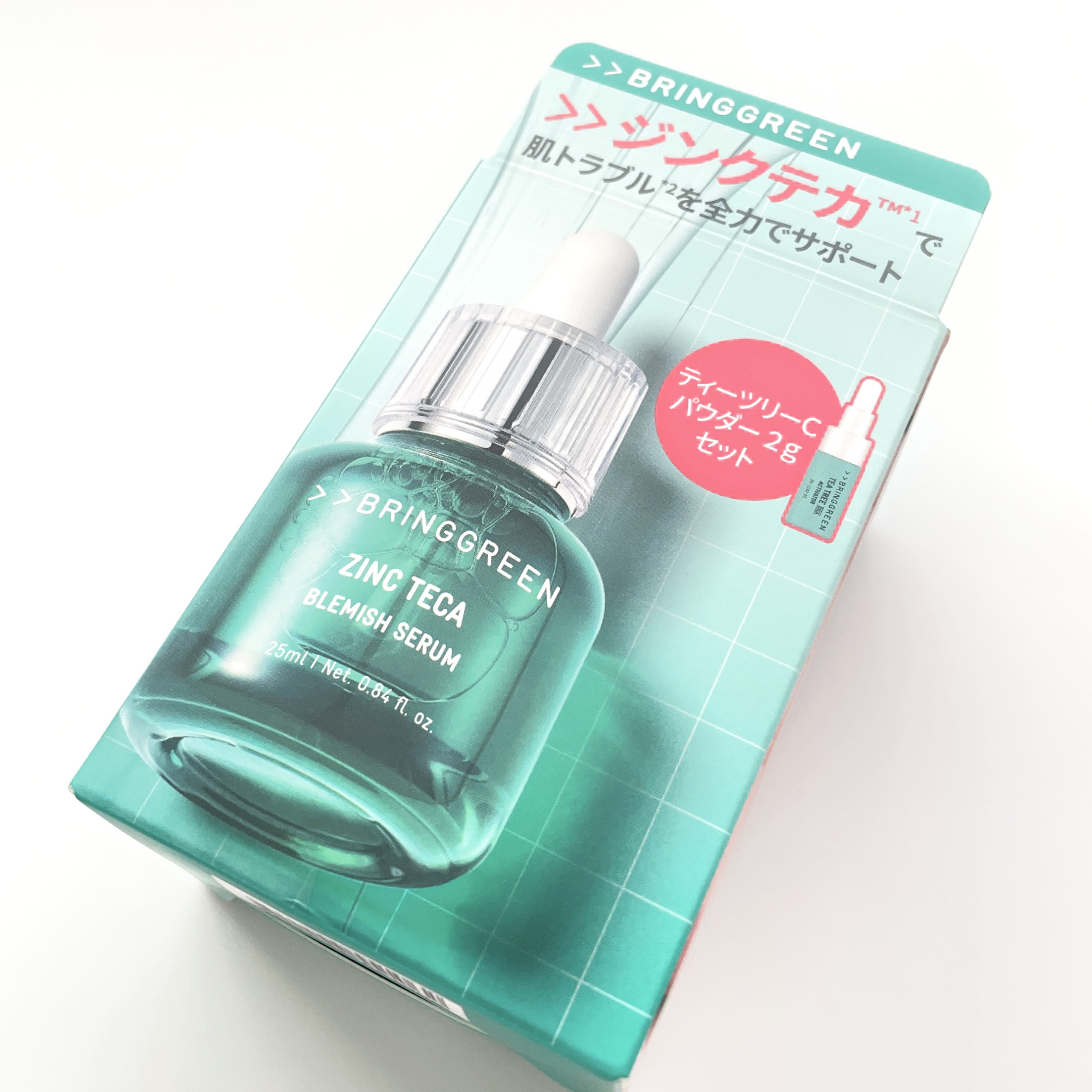 ジンクテカＢセラム/BRING GREEN/美容液を使ったクチコミ（3枚目）