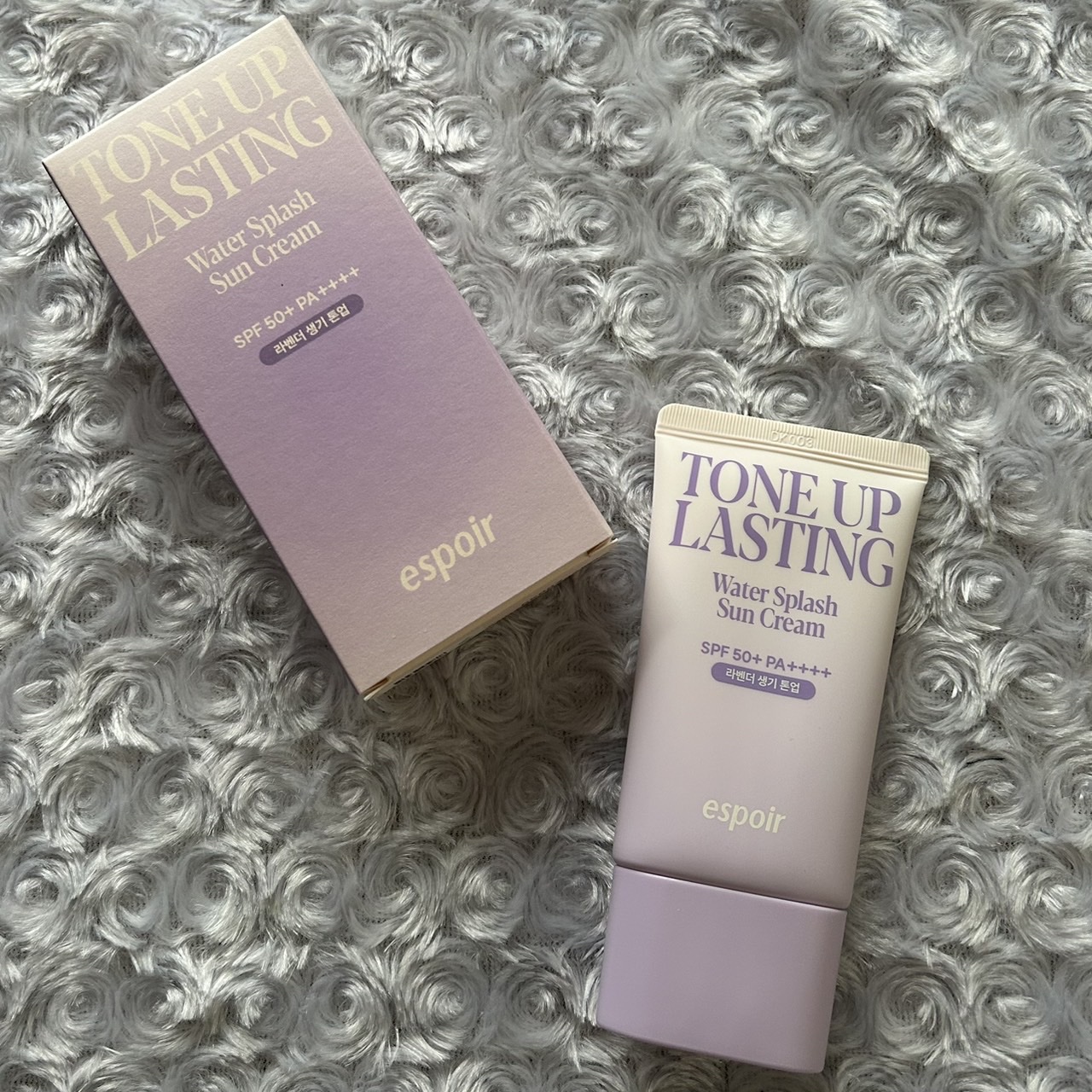ウォータースプラッシュサンクリーム トーンアップラスティング/espoir/日焼け止めクリームを使ったクチコミ（1枚目）