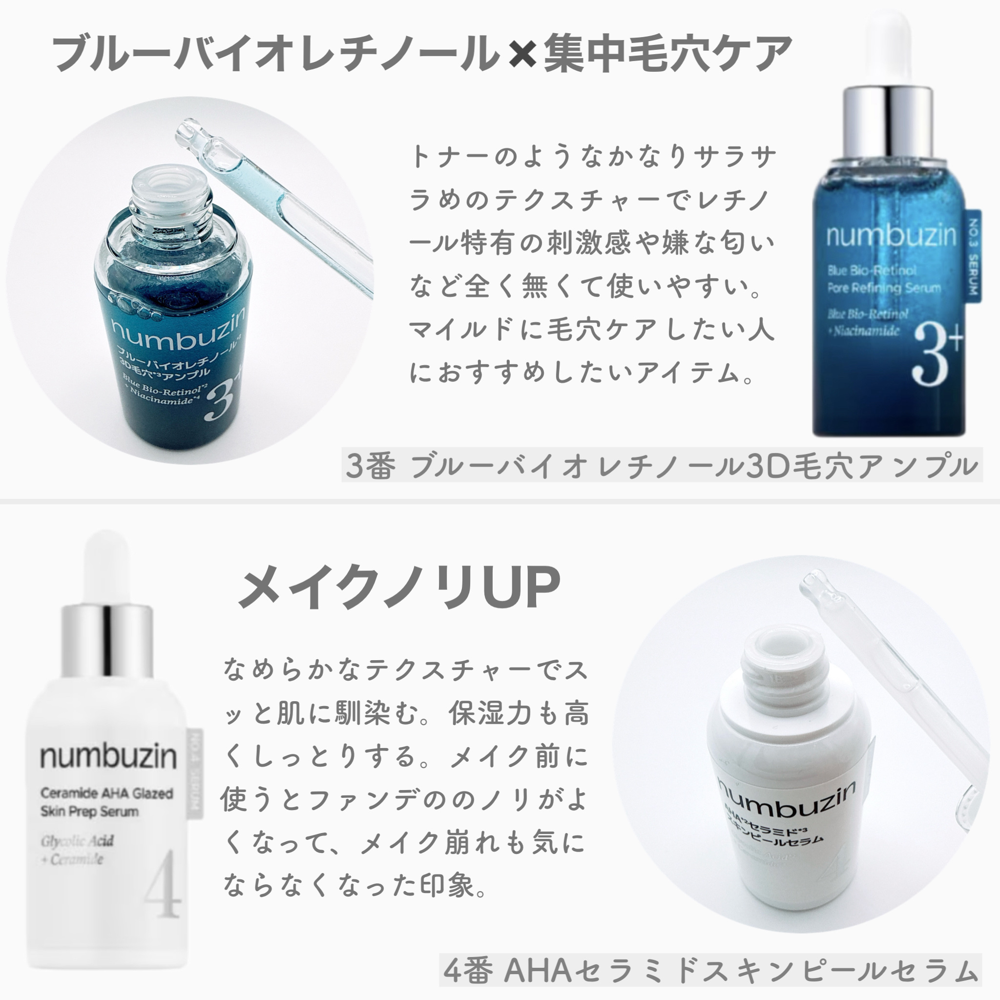 2番 ローズPDRNコラーゲンぷるぷるセラム/numbuzin/美容液を使ったクチコミ（3枚目）