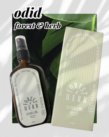 ミルクプロテインインテンシブヘアオイル/odiD/ヘアオイルを使ったクチコミ(1枚目)