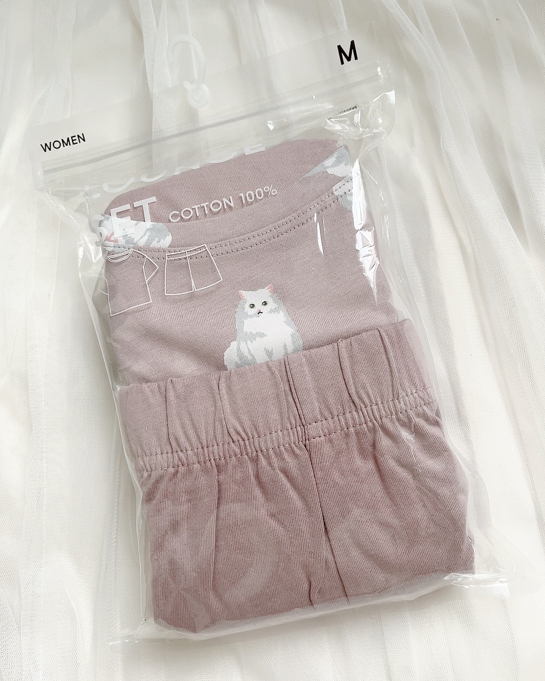 コットンカラーラウンジセット/ジーユー/その他を使ったクチコミ（3枚目）