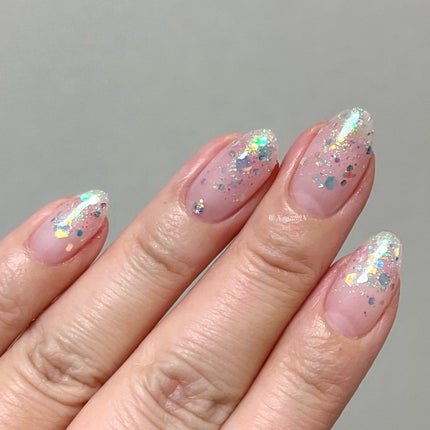 ホログラム/セリア/ネイルチップ・パーツを使ったクチコミ(5枚目)