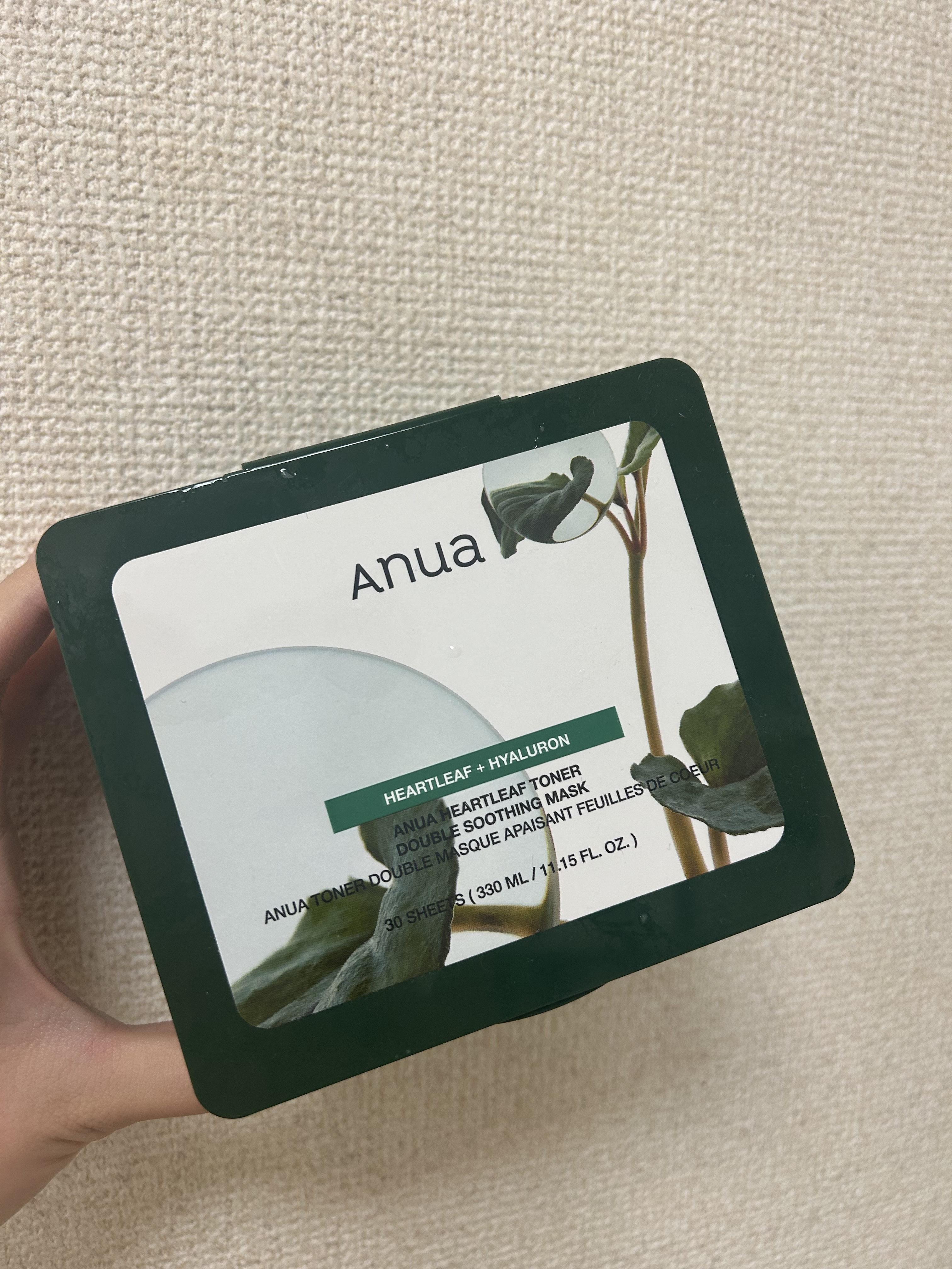 ドクダミトナーダブルスージングマスク/Anua/シートマスク・パックを使ったクチコミ（1枚目）