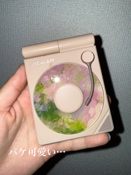 vinyl pop アイシャドウパレット/SHEGLAM/アイシャドウパレットを使ったクチコミ(3枚目)