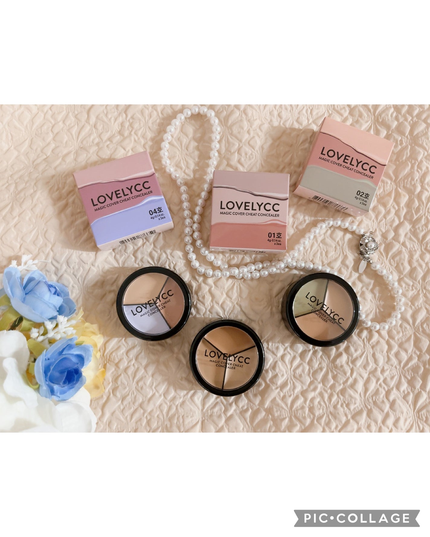 lovelycc マジックカバーチートコンシーラー/LOVELYCC/パレットコンシーラーを使ったクチコミ(1枚目)
