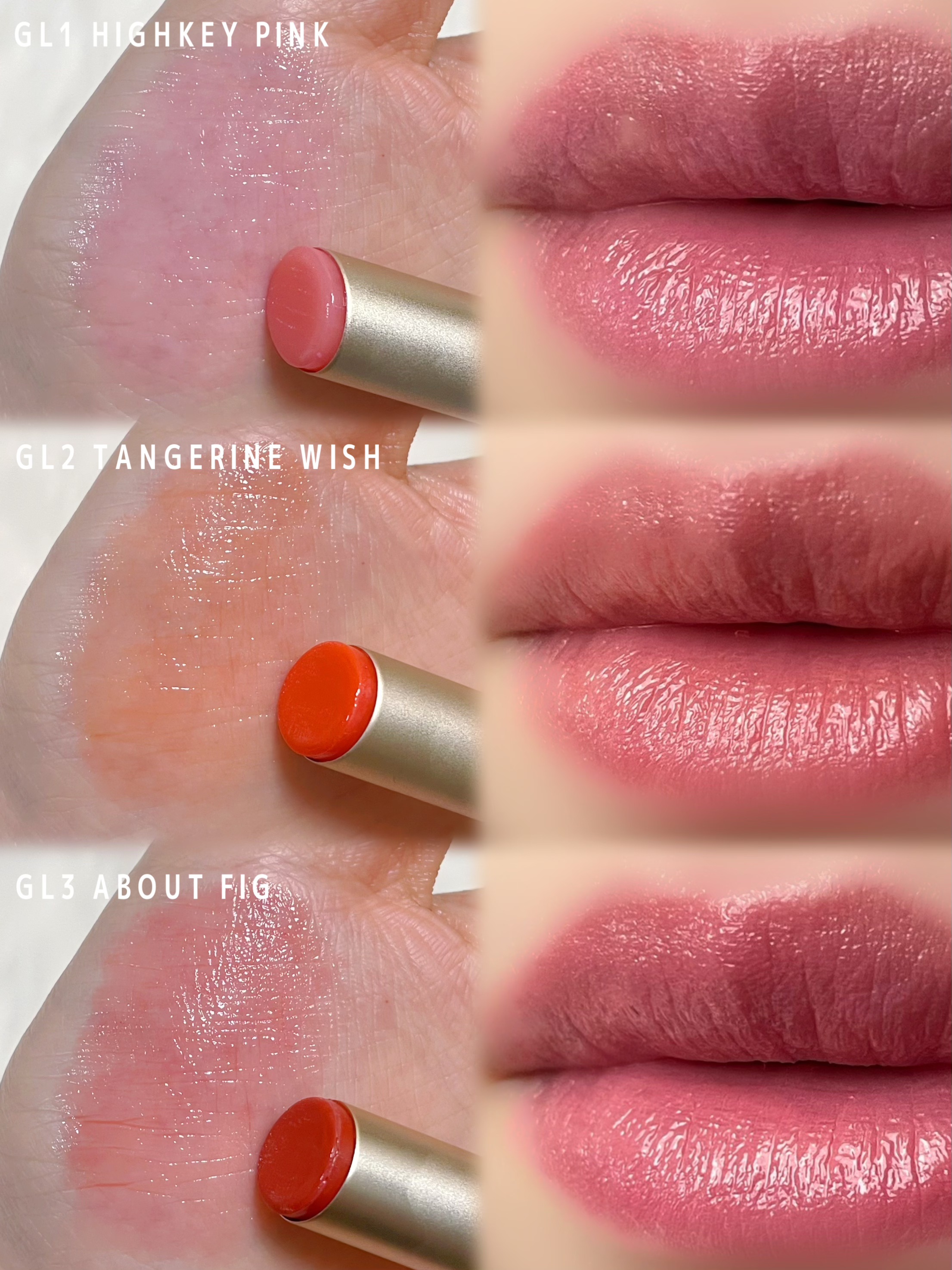 グロッシーメルティングカラーリップバーム/MERZY/リップクリームを使ったクチコミ（2枚目）