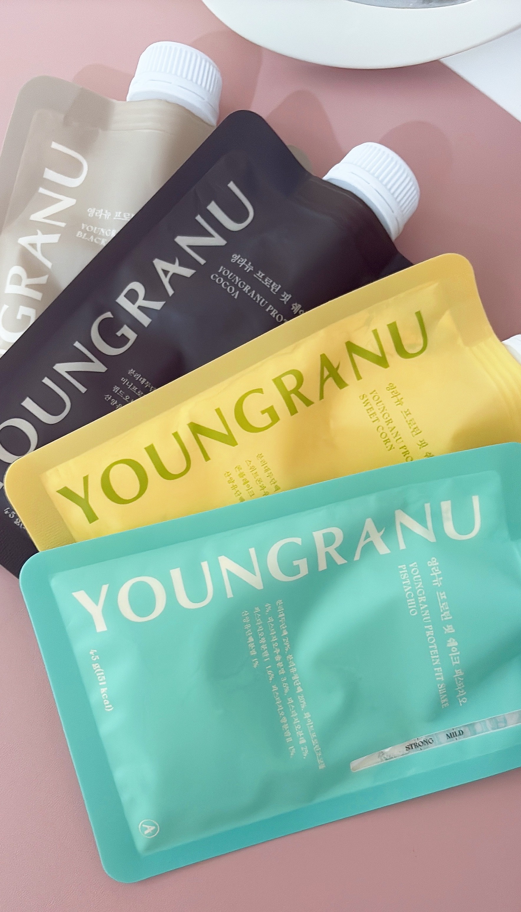 ヨンラニュープロテインフィットシェイク/YOUNGRANU/その他プロテインを使ったクチコミ（3枚目）