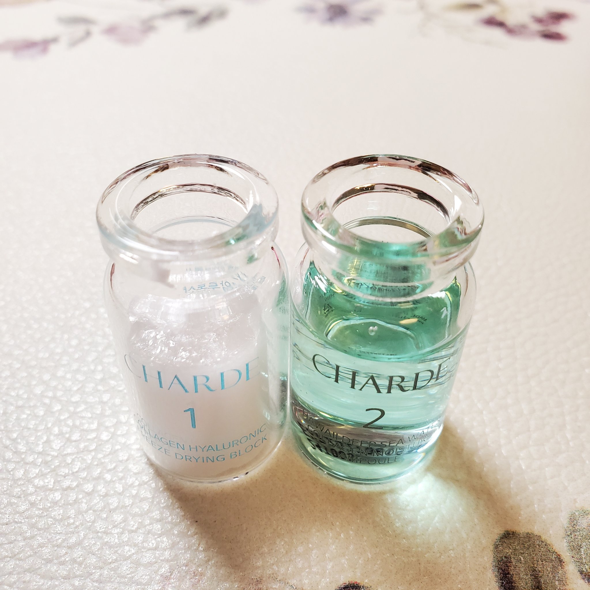 クラウドアンプル 1week キット/CHARDE/美容液を使ったクチコミ（3枚目）