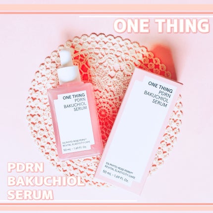PDRNバクチオールセラム/ONE THING/美容液を使ったクチコミ(1枚目)