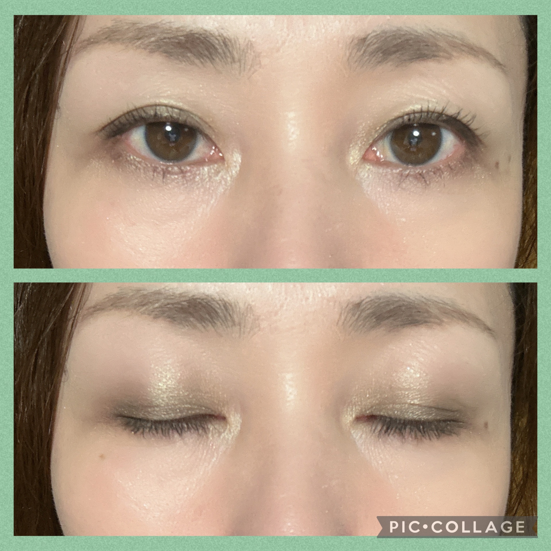 ソフトブラーリングアイパレット 21.フォールインフィグブラーリング/wakemake/アイシャドウパレットを使ったクチコミ（3枚目）