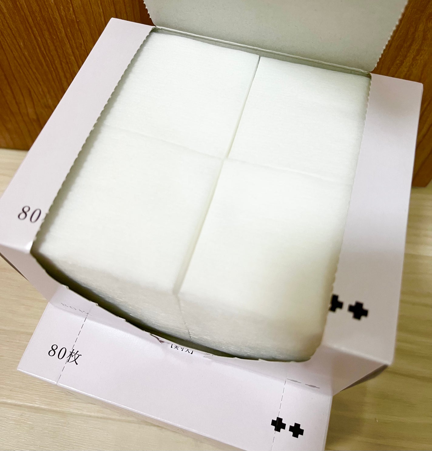 綿100%で作ったカットコットン/サツドラ(サッポロドラッグストア)/コットンを使ったクチコミ(3枚目)