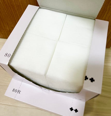 綿100%で作ったカットコットン/サツドラ(サッポロドラッグストア)/コットンを使ったクチコミ(3枚目)