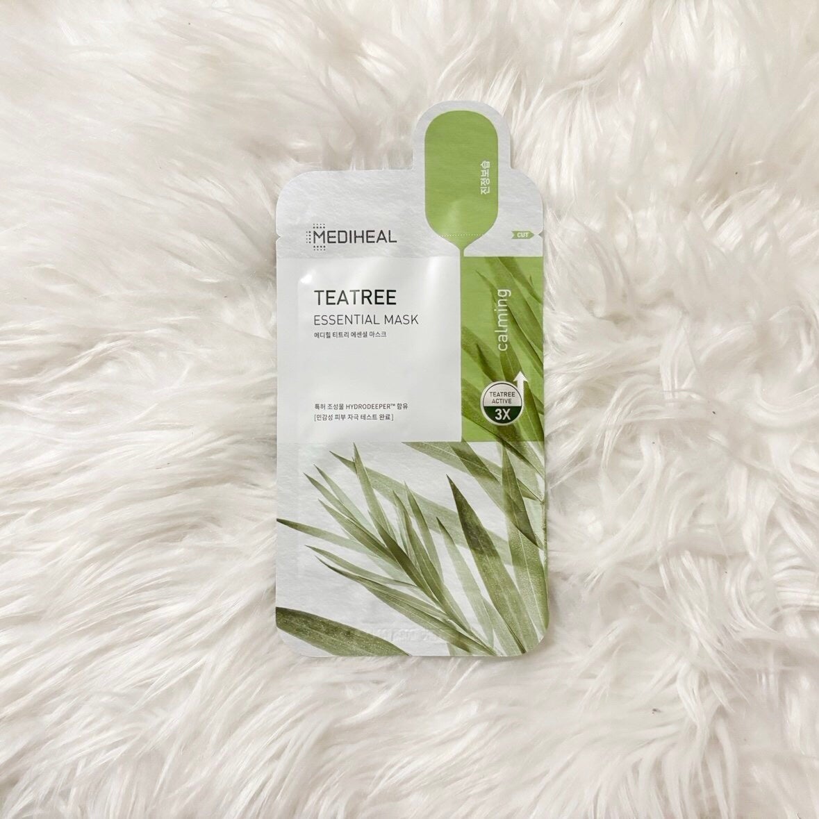 ティーツリー エッセンシャルマスクカーミングモイスチャー/MEDIHEAL/シートマスク・パックを使ったクチコミ(1枚目)