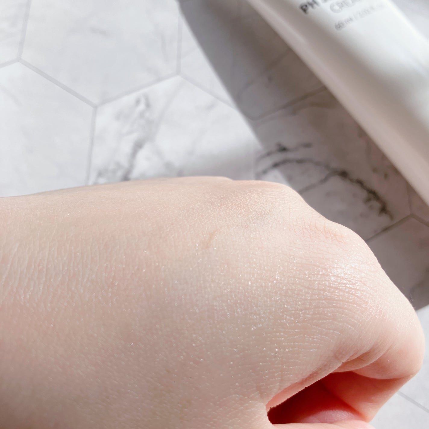 PHセンシティブクリームチューブ 60ml/SAM'U/フェイスクリームを使ったクチコミ(3枚目)