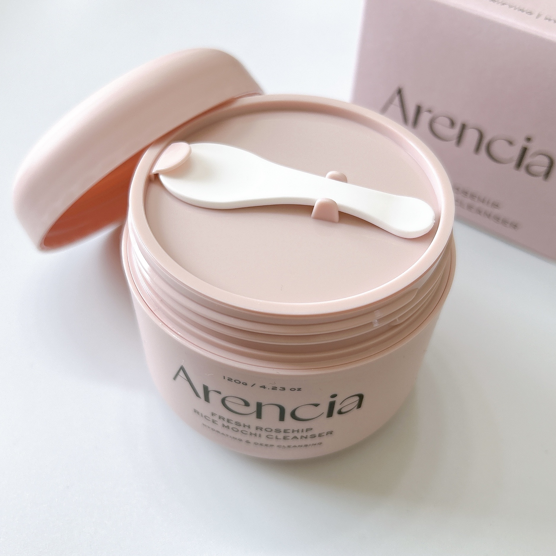 アレンシアフレッシュもちソープ「ロイヤルローズヒップ」/アレンシア/その他洗顔料を使ったクチコミ（2枚目）