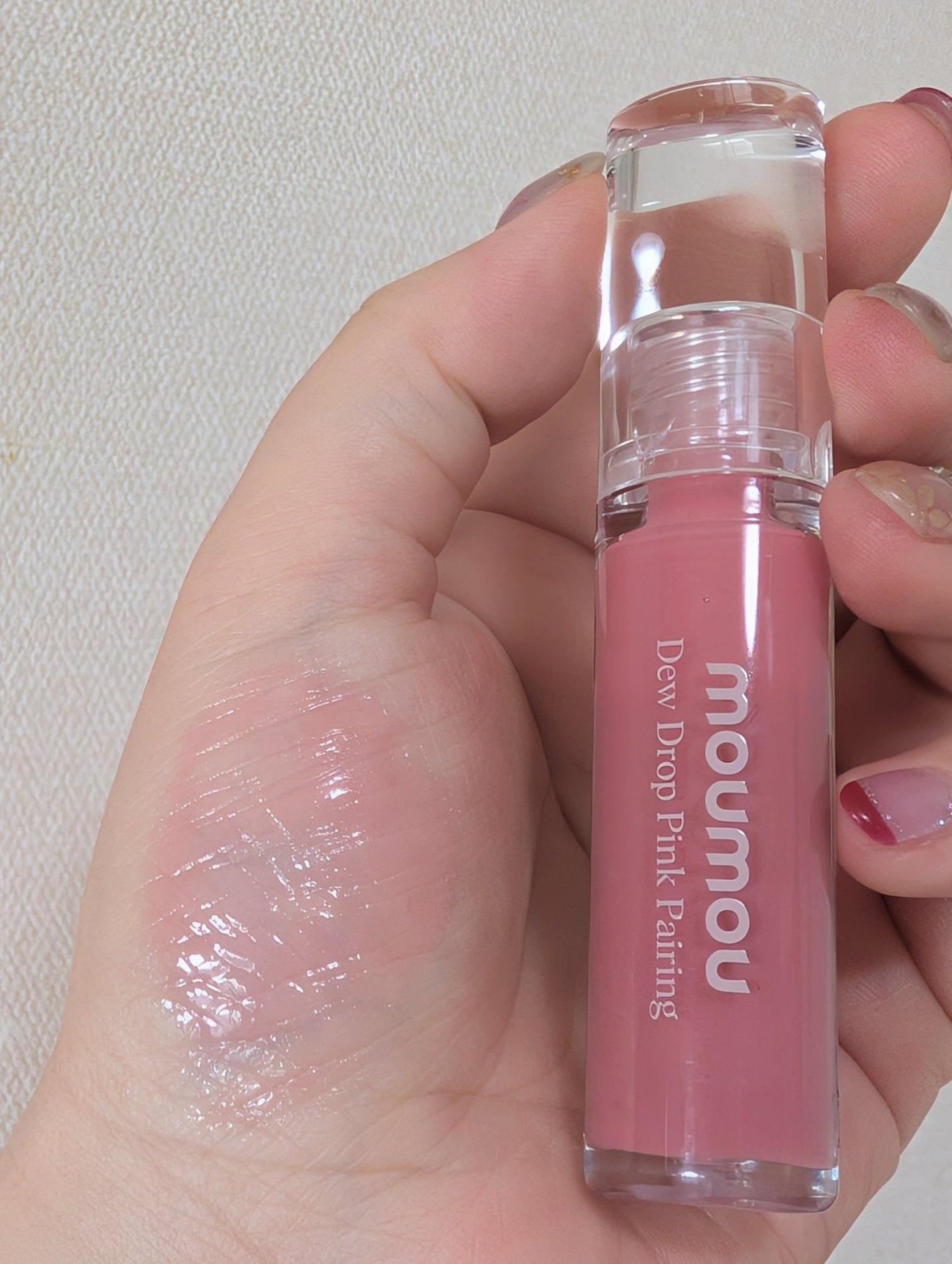 Dew Drop Pink Pairing/moumou/リップグロスを使ったクチコミ(1枚目)