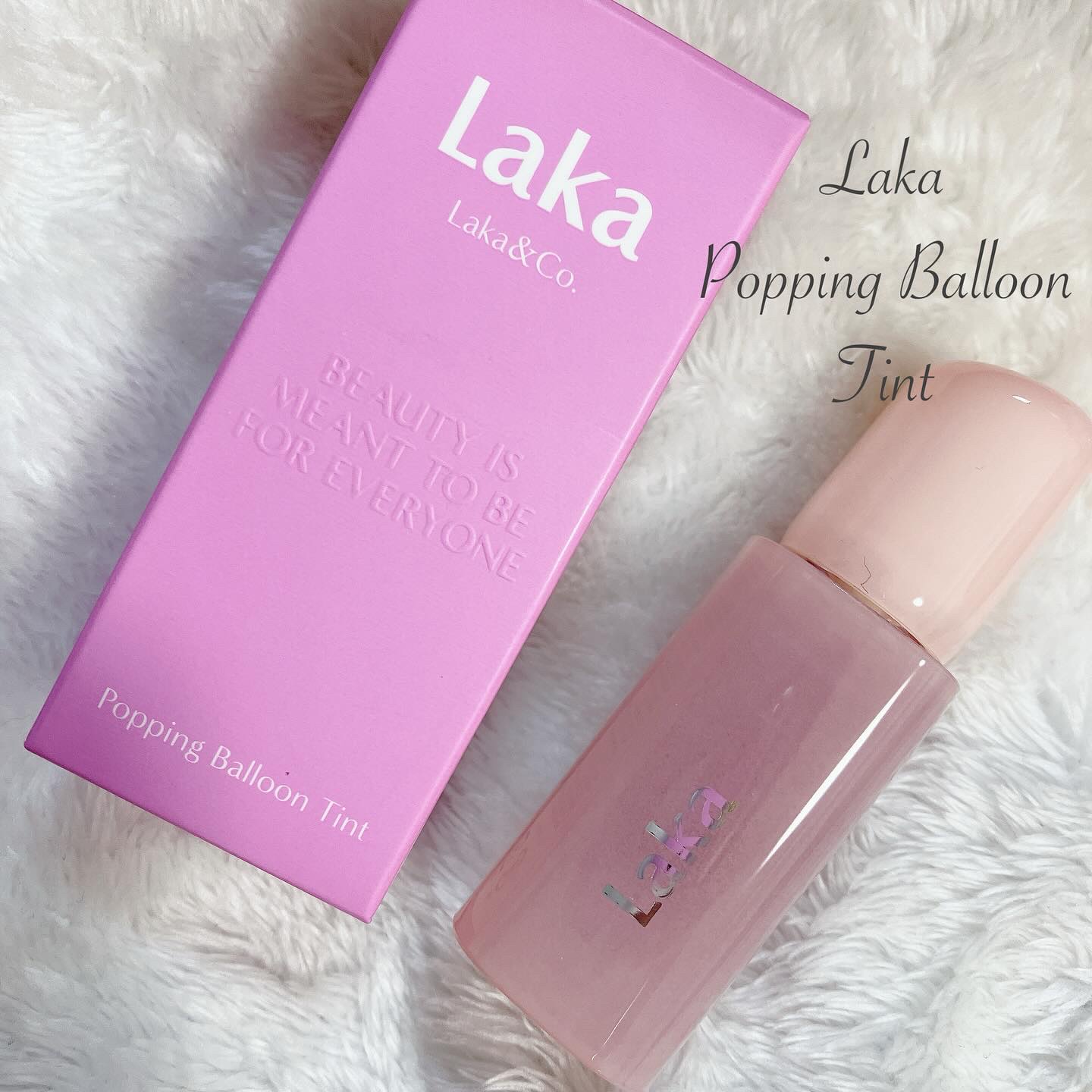 ポッピングバルーンティント/Laka/リップティントを使ったクチコミ（1枚目）