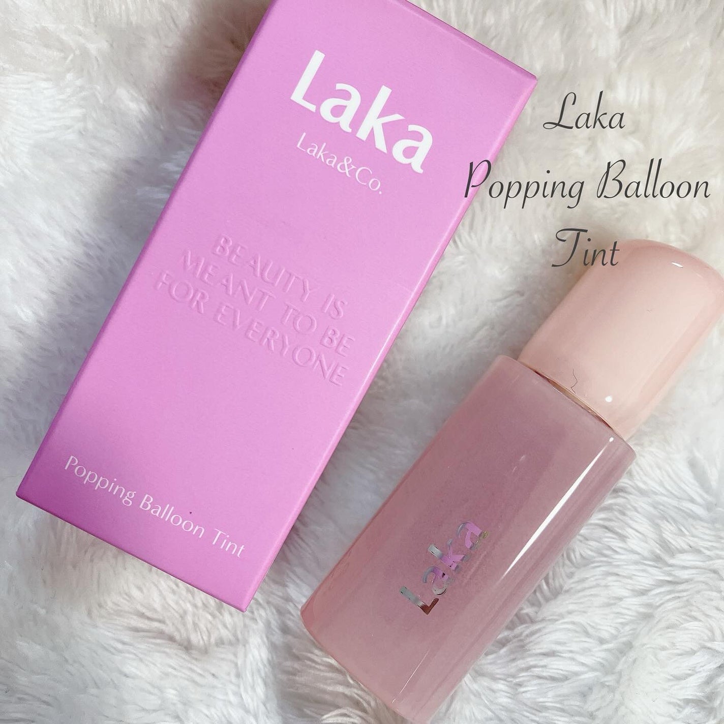 ポッピングバルーンティント/Laka/リップティントを使ったクチコミ(1枚目)