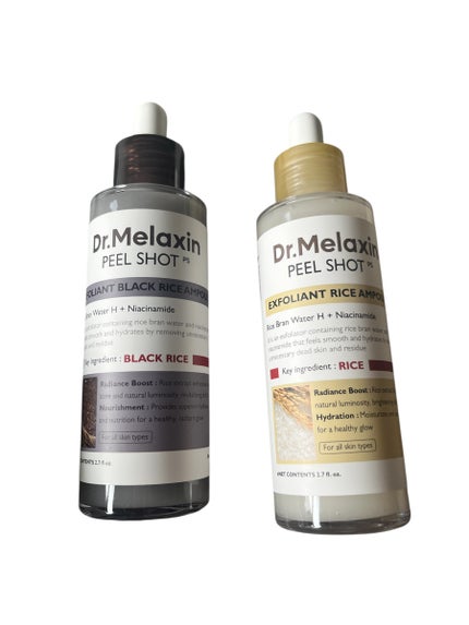 白米ピールショットゴマージュアンプル/Dr.Melaxin/美容液を使ったクチコミ(1枚目)