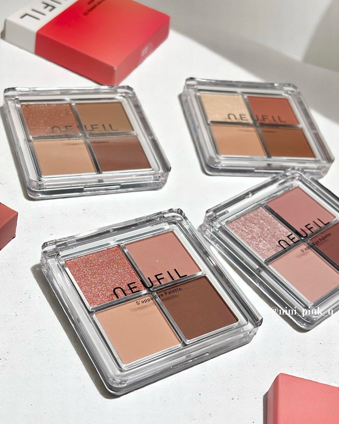 s'appu eye palette/NEUFIL/アイシャドウパレットを使ったクチコミ(6枚目)