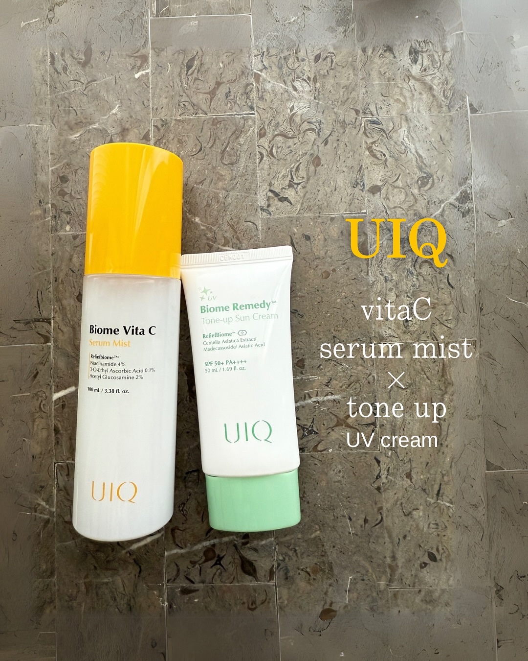 バイオームビタＣセラムミスト/UIQ/ミスト状化粧水を使ったクチコミ（1枚目）