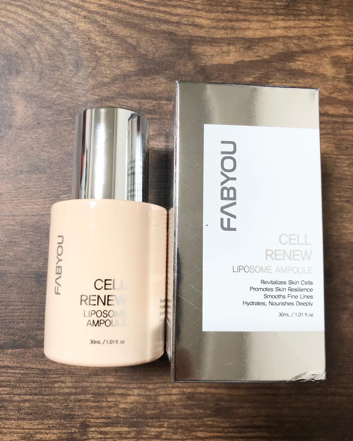 セルリニュー リポソームアンプル/FABYOU/美容液を使ったクチコミ（3枚目）
