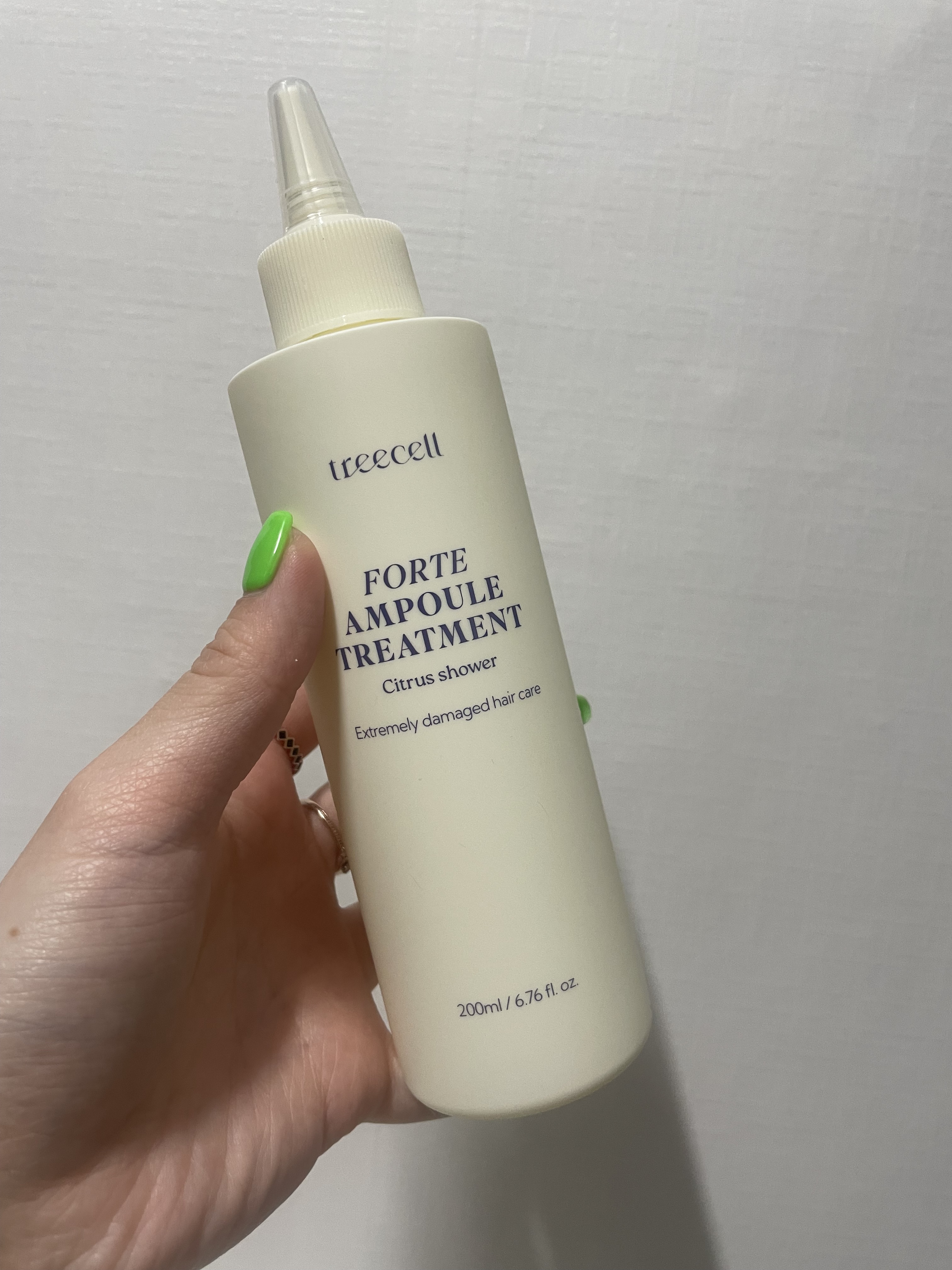 フォルテ アンプル トリートメント/treecell/洗い流すヘアトリートメントを使ったクチコミ（3枚目）